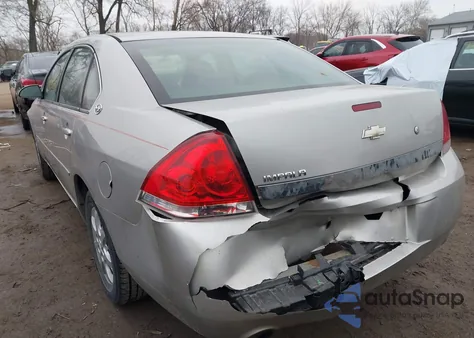 2007 Chevrolet Impala Police из США, поврежденный, VIN 2G1WS55R779419139